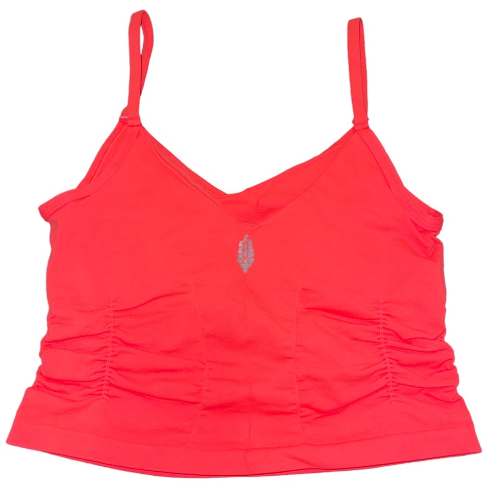 Free People Movement Good Karma Ruched Crop Tank Size XS/S NEW - Picture 5 of 8